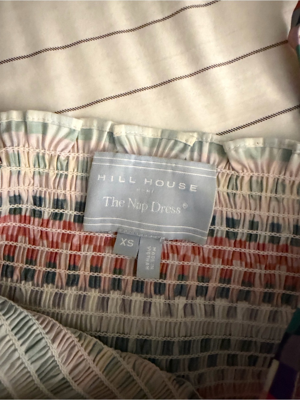 Hill House Home Seraphina Mini Nap Dress in Multi Gingham - Picture 5 of 5